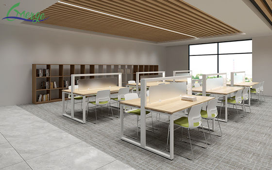 4 Compartments and Customizable Options for Space Office Workstation of Open
