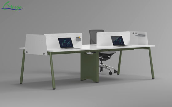 Modern Design Style and Lockable Drawers Open Space Office Workstation with 4 Compartments