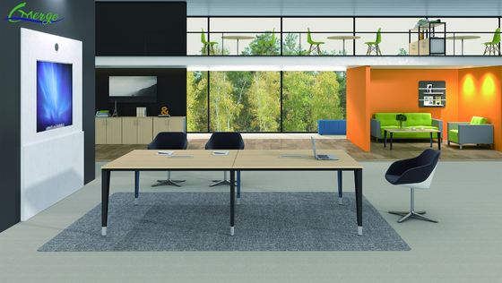 Assembly Required Office Workstation Of Open Space with 2 Shelves