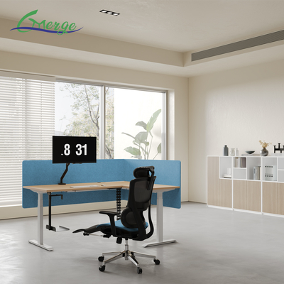 Modernize Your Workspace with Uplift Power Lift Standing Desk 355 Lbs Weight Capacity