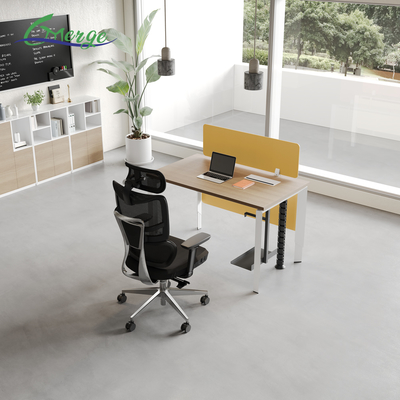 Customizable Open Space Office Workstation 1200L*1200W*750H Mm Modern Design Style Multiple Compartments Options