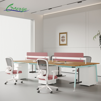 Office Workstation Of Open Space Enhance Your Office with Multiple Shelf Options and Furniture