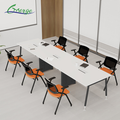 Industrial Design Style Office Conference Table with 25mm Table Top Thickness and MDF/MFC/Plywood