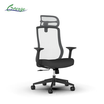 Office Furniture High Back Flip up Armrest Ergonomic Swivel Executive Computer Staff Mesh Chairs for Office Work Easy Control