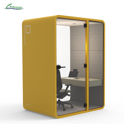 Good price Customizable Size and Fully Enclosed Privacy Level Soundproof Office Pod Freestanding Installation Method online