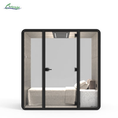 Good price Customizable Size Noise Reducing Work Booth 2 Power Outlets for a Comfortable and Work Environment online