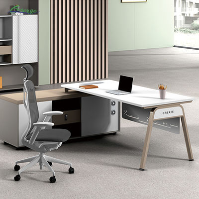 Good price 4 Compartments Space Office Workstation of Open Adjustable Shelves Designed for Open Spaces online