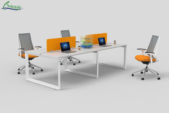 Good price Organize Your Office with 4 Compartments and 2 Drawers Open Space Office Workstation 60 online