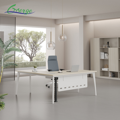 Good price Contemporary Assembly Required Home Office Computer Desk with Cable Management System online